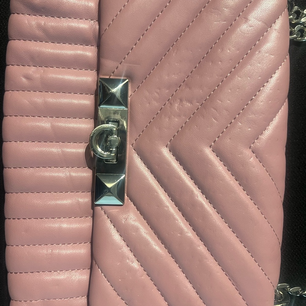 Lavender Quilted Aldo Crossbody Bag - Picture 2 of 6